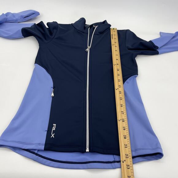RALPH LAUREN RLX Track Jacket Size XS Full Zip Fitted Stretch Athletic Layer - Picture 6 of 8
